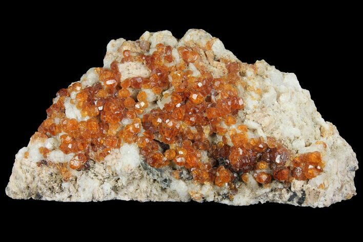 Spessartine Garnet Cluster on Feldspar - China #95182
